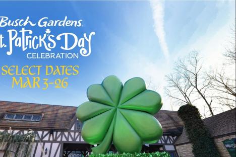 嵌入式缩略图布希花园®圣帕特里克& #039;s Day庆典