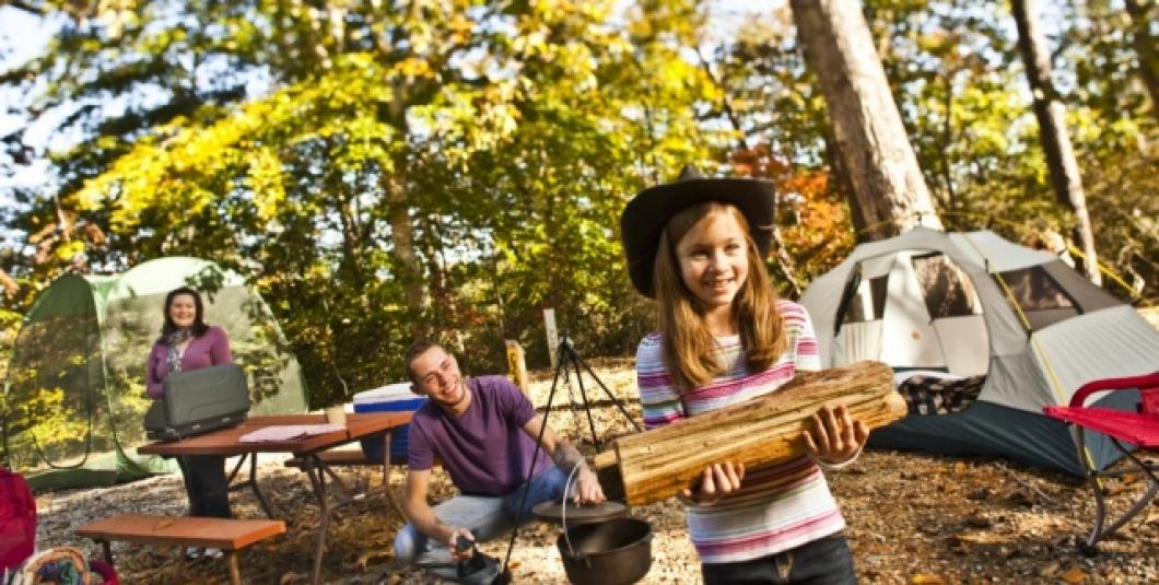 伟大的露营的记忆