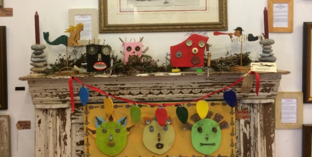 乐趣和时髦的混合在殖民与传统民间艺术工作室和画廊