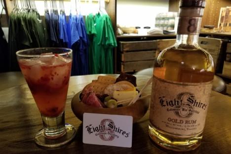 覆盆子朗姆酒,美味的用金朗姆酒