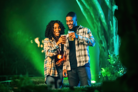 停止喝酒的酒吧的一些液体的勇气。